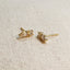 18k Gold-Filled Mini Cz Drop Stud Earrings
