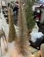 Champagne Glitter Bristle Tree