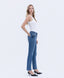 WINNIE HIGH RISE MEDIUM DARK WASH SLIM STRAIGHT JEANS