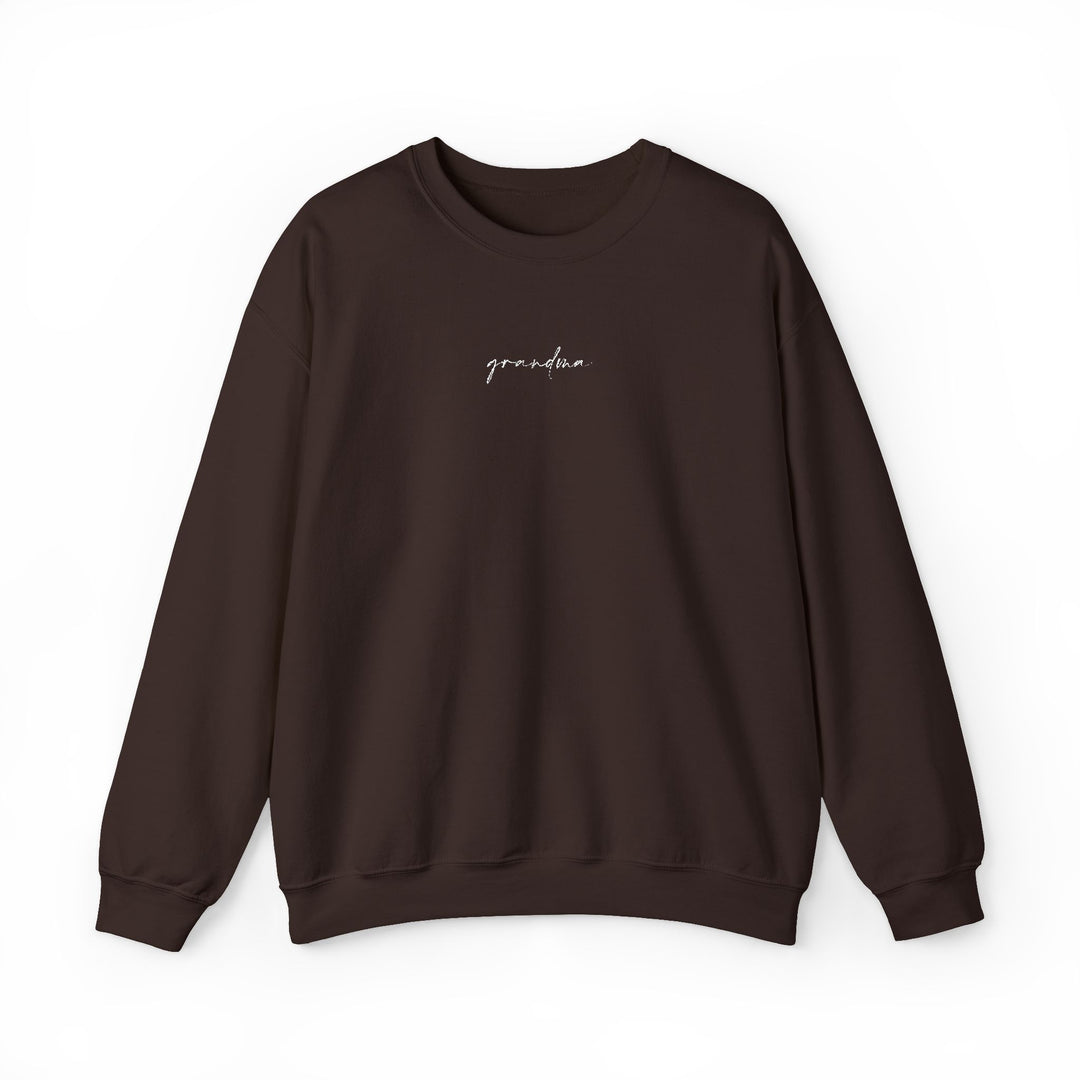 Grandma Embroidered Crewneck Sweatshirt