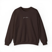 Grandma Embroidered Crewneck Sweatshirt