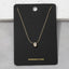 Dainty Chain Oval Cz Halo Solitaire Pendant Necklace: S