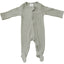 Sage Organic Cotton Ribbed Zipper