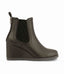Praline Wedge Boot -Black