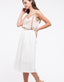 Fun Floral Lace Trim Cami - Dusty Blush