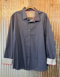 Gridley LS Performance Icon Shirt - Navy