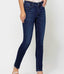 Sarah High Rise Skinny Jeans - Dark Wash