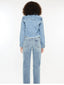 Yuri Cropped Shacket - Light