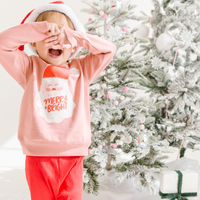 Merry and Bright Santa Sweatshirt