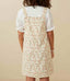 Bailey Floral Bibs - Cream