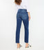 Dolores Mid Rise Slim Straight - Dark