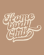 Home Body Club - Ready To Press Design - Shirt Not Included