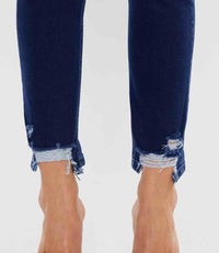 Cadence Ultra High Rise Slim Straight - Super Dark