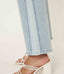 Maple High Rise Straight Jeans - Light
