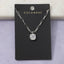 Gold Dipped Cz Cushion Cut Bezel Paperclip Necklace: GOLD