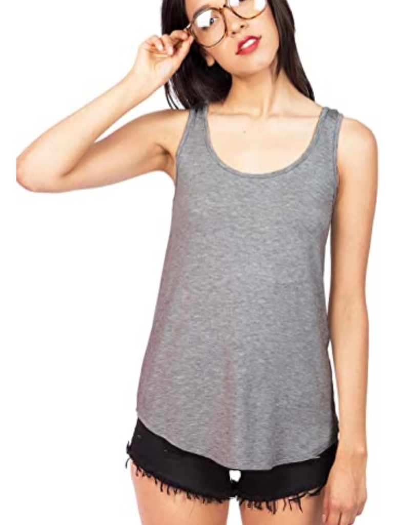 Modal Tank Top - H. Charcoal