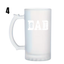 16oz Frosted Glass Beer Mug