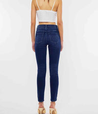 Cadence Ultra High Rise Slim Straight - Super Dark