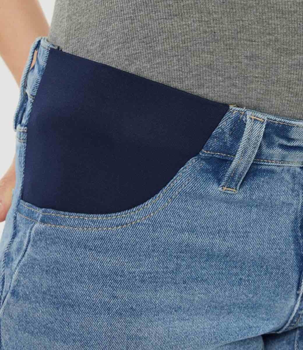 Yasmin Maternity Boyfriend Jeans - Medium