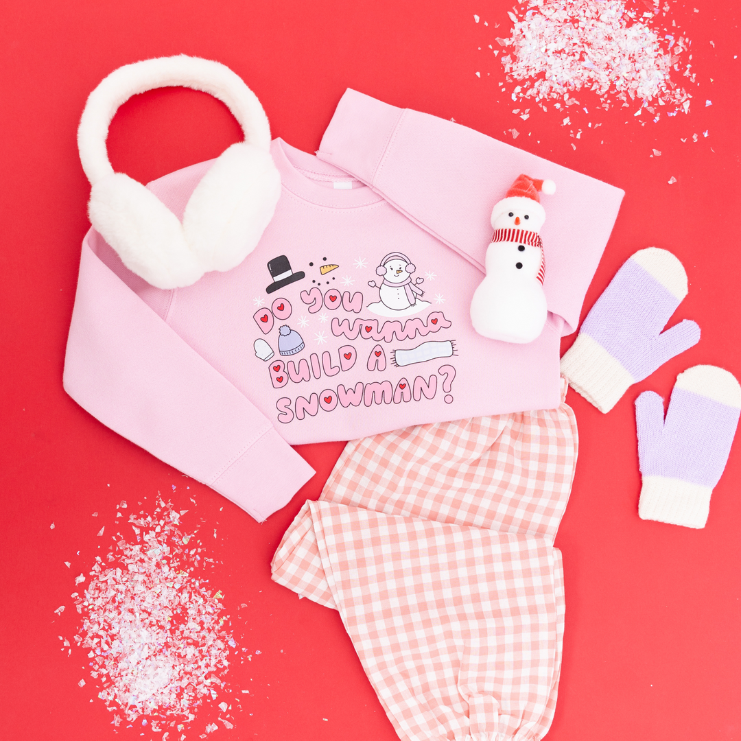 Do you wanna build a snowman sweater