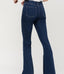 Jennifer High Rise Button Fly Flare Jeans