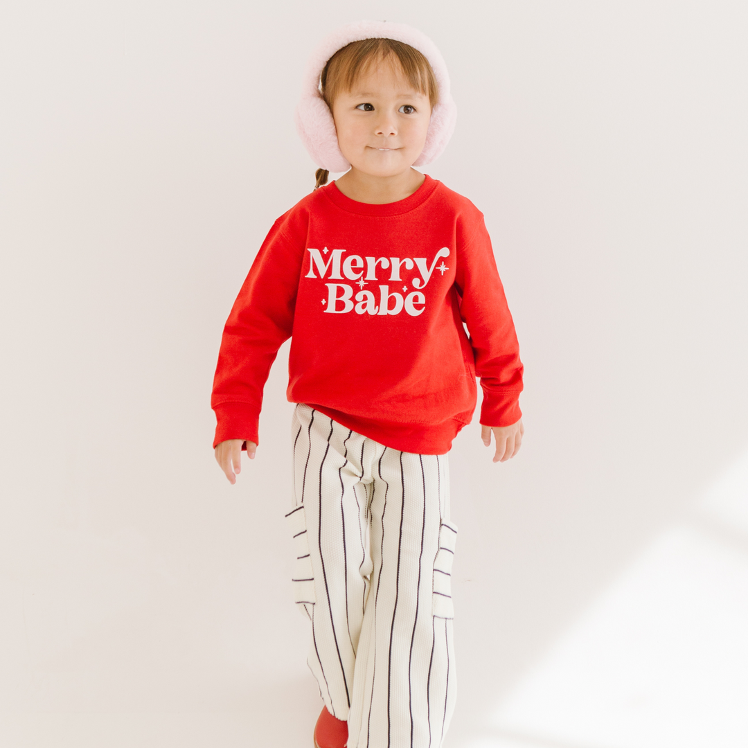 Merry Babe Sweatshirt
