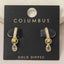Pave Huggie Teardrop Bezel Cz Drop Earrings: GOLD