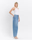WINSLET SUPER HIGH RISE FULL LENGTH WIDE BARREL JEANS