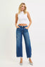RISEN High Rise Crop Wide Leg Jeans