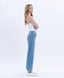 Willa Tummy Control High Rise Crop Wide Jean