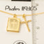 Gold Dipped Crucifix And Bible Locket Pendant Necklace: GD