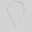 Gold Dipped Coin Pendant Layered Necklace: GOLD