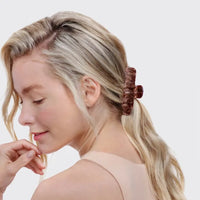 Eco-Friendly Marble Claw Clip