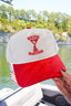 Bikinis & Martinis Vintage Trucker Hat
