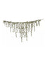 Draping Jasmine Leaf Garland - Green