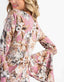 Tiered Ruffle Sleeve Midi Dress