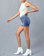 Kenna High Rise Shorts - Dark