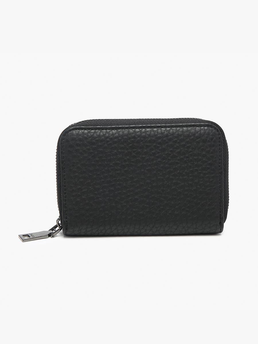 Alessia Zip-Around Wallet: Chocolate