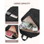 Women's Puffer Gym Backpack with Shoe Compartment,Wet Pocket: Beige
