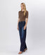 WILLOW 90'S VINTAGE SUPER HIGH RISE DARK WASH LOOSE JEANS