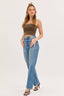 Paisley High Rise Dad Jean Medium wash