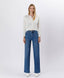Elle Tummy Control 90's High Rise Wide Leg Jean