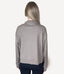 Relaxed Crop Half-Zip Pullover - Toffee