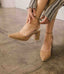 Princess Ankle Strap Heel - Camel