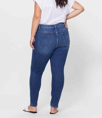 Raquael High Rise Skinny - Mid Wash