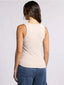 Edlin Tank - Cappuccino Heather
