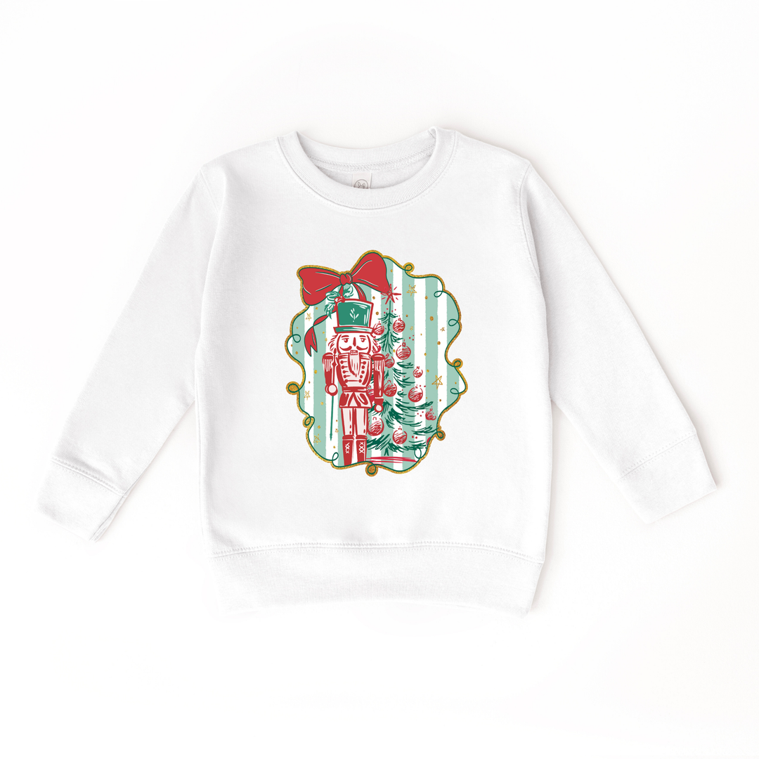 Nutcracker Bow Sweatshirt
