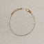 18k Gold Filled 2mm Cz Tennis Bracelet