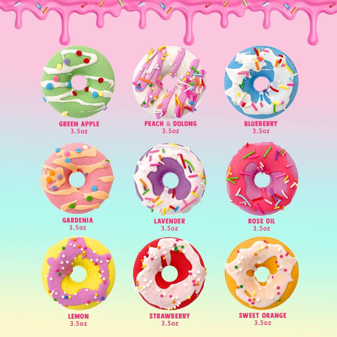 Donut Bath Bombs With Surprise Inside