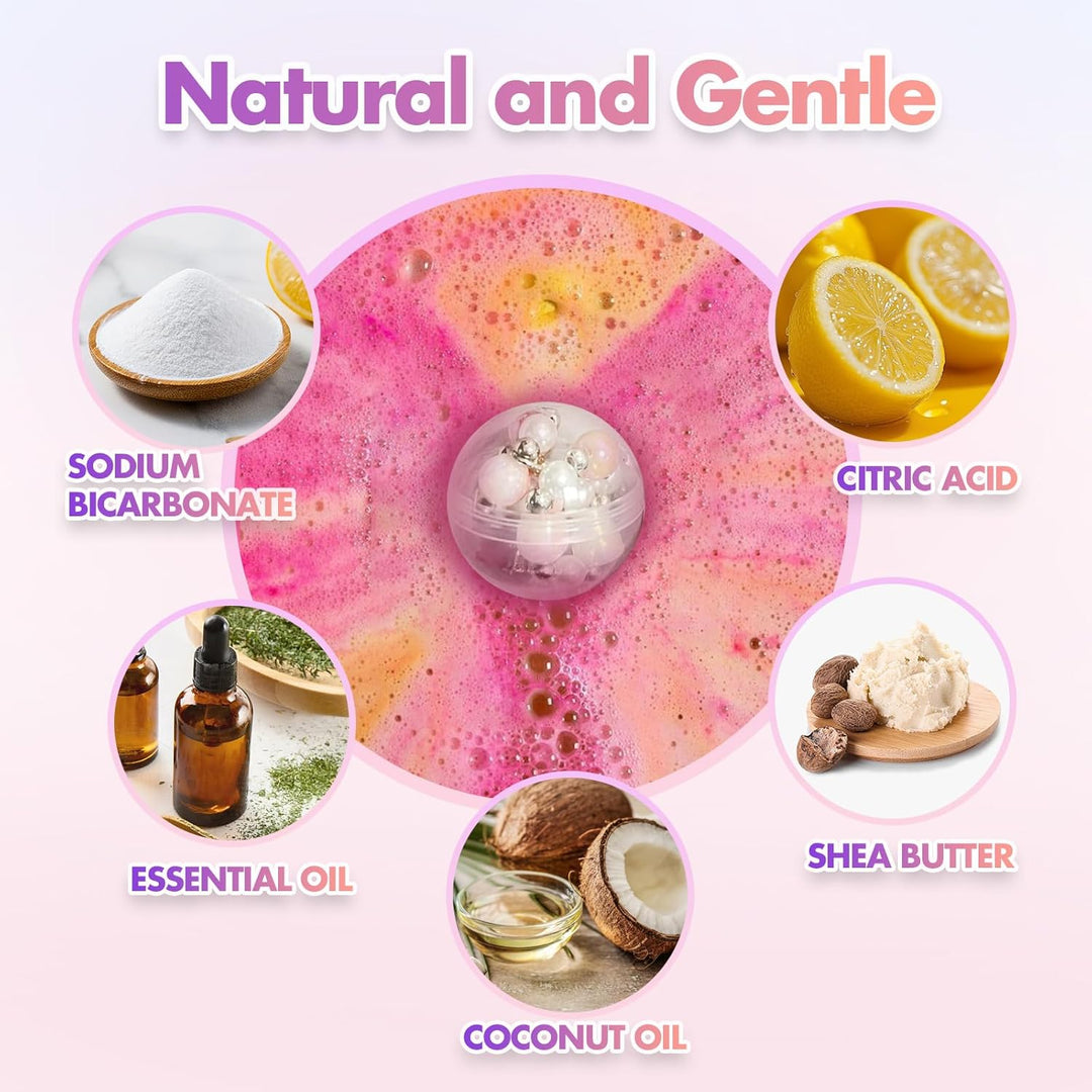 Unicorn Bath Bombs with Surprise Inside